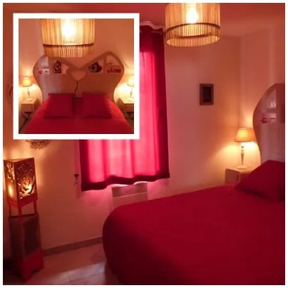 Chambre Parentale chevet suspendu