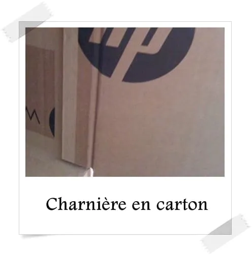 Charni re en carton