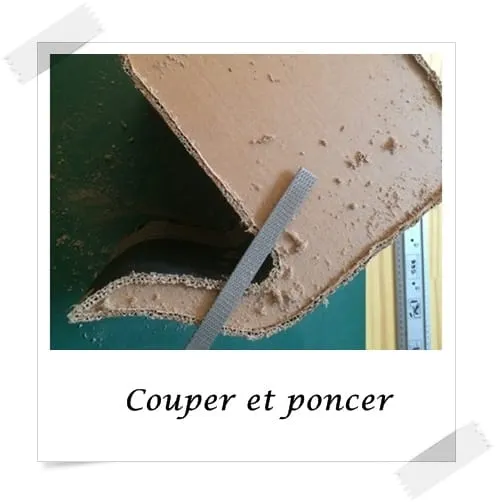 Couper et poncer