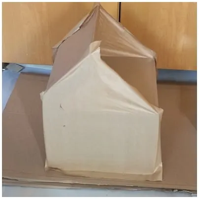 Kraft intégral facade et fond
