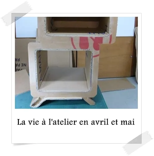 La vie latelier en avril et mai