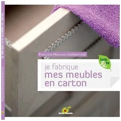 Livre je fabrique mes meubles en carton