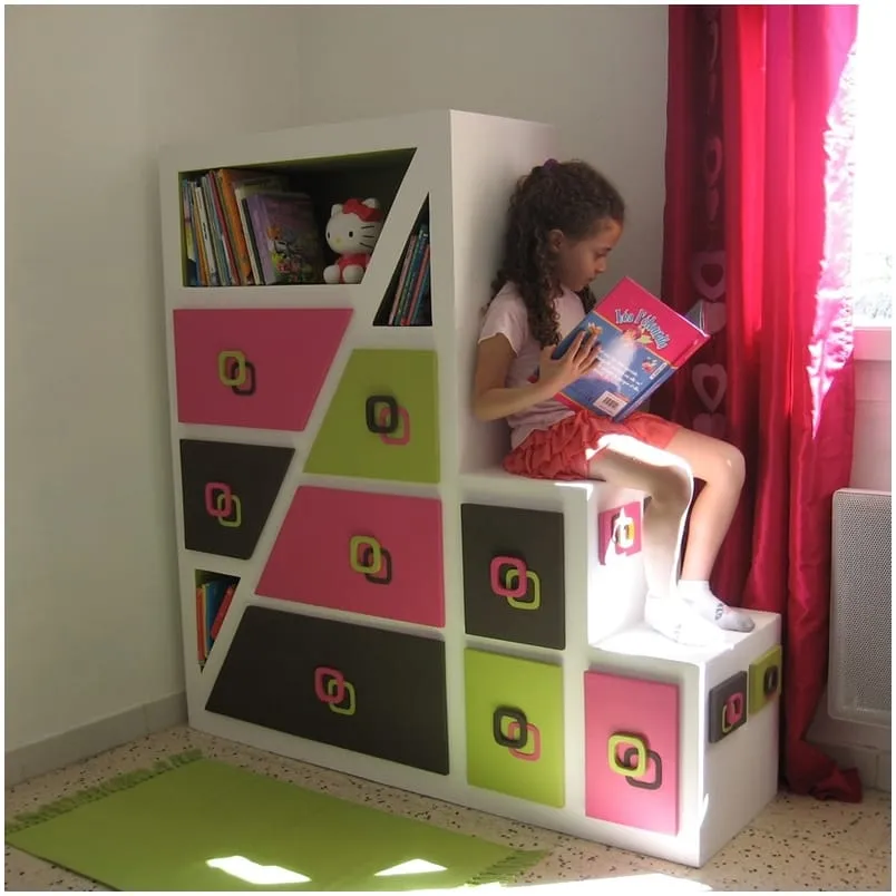 meuble en carton chambre