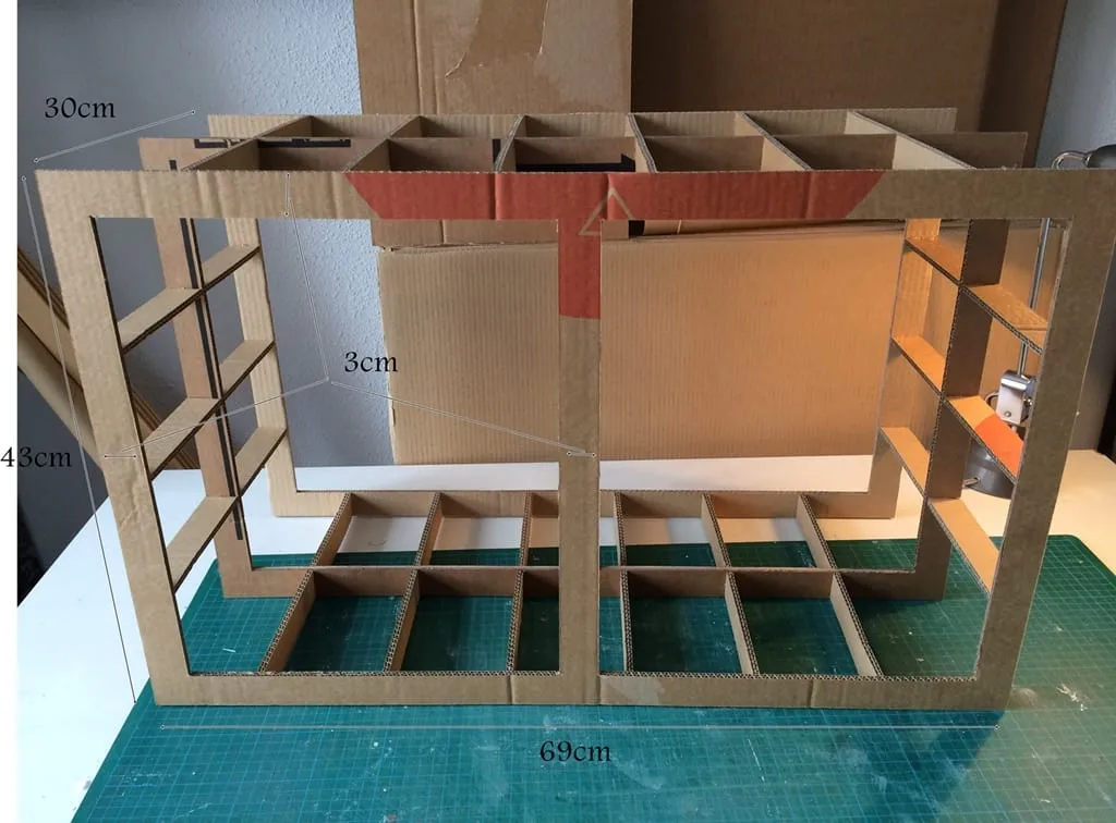 Dimension etagere