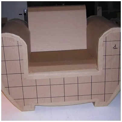Fauteuil club recouvert