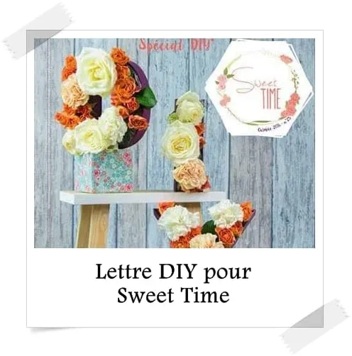 Lettre diy pour sweet time mag