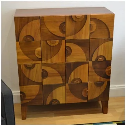 meuble en carton faux bois blog