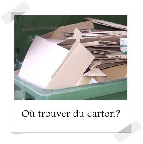 O trouver du carton