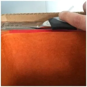 raser avec réglet