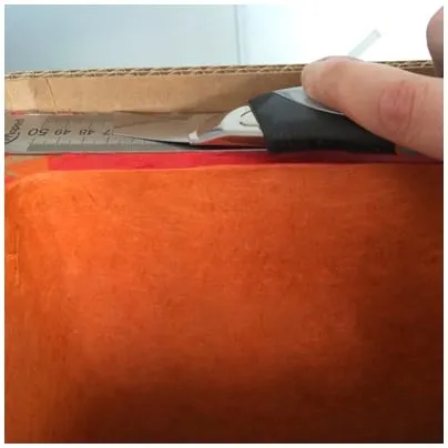 raser avec réglet