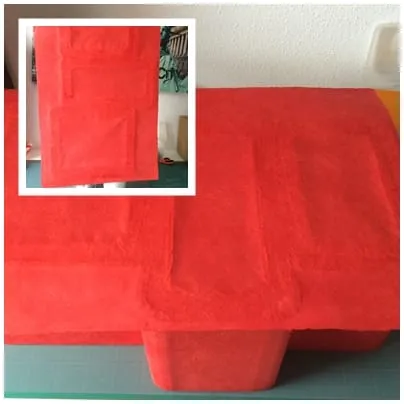 recouvrir de papier