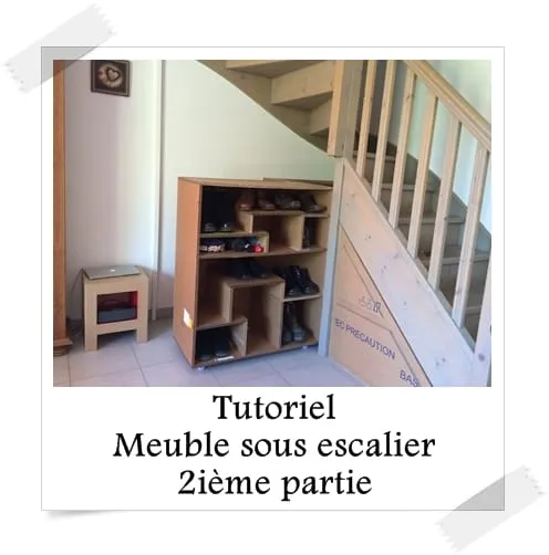 Tutoriel meuble sous escalier 2i me partie