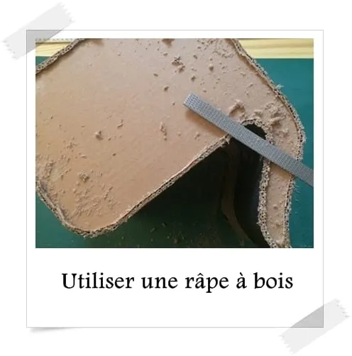 Utiliser une r pe bois
