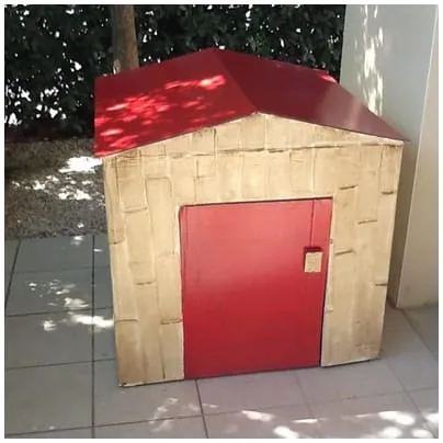 Cabane en carton 4