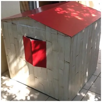 Cabane en carton 5