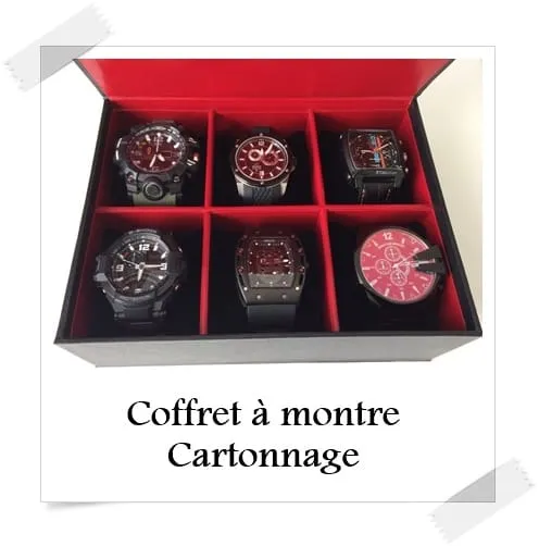Coffret montre