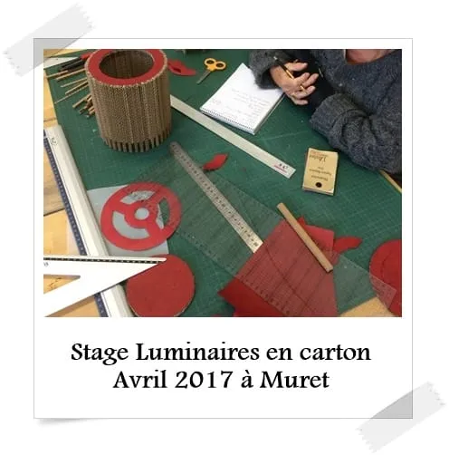 Stage luminaires en carton avril 2017 muret