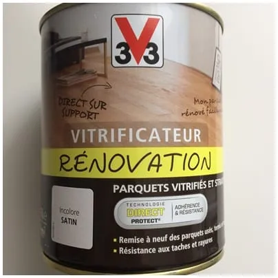 Vitrificateur parquets incolore satin