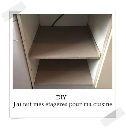 Jai fait mes tag res de cuisine
