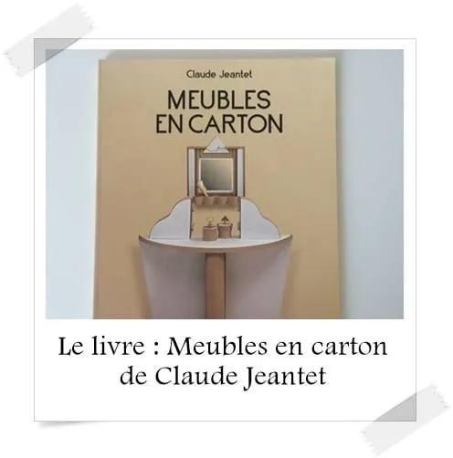 Le livre meubles en carton de claude jeantet