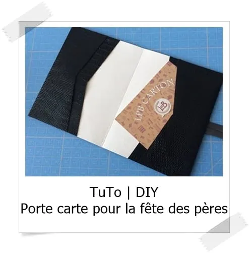 Porte carte pour la f te des p res