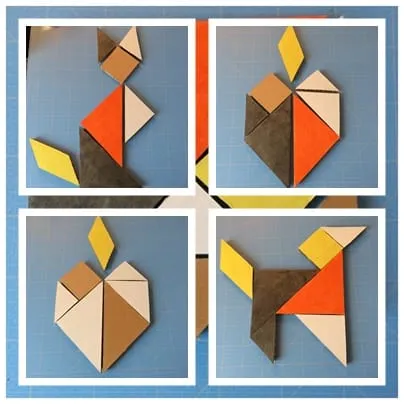 Tuto diy d co tangram en carton xl